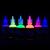 ILC 6 x 28ml UV light Bodypainting make-up black light body color for body and facepainting fluorescent bright neon colors body paint