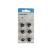 Signia/Connexx Sleeve Click Domes For CIC ITC & RIC Hearing Aid (Medium - Vented) Pack Of 6