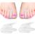 Gel Hallux Valgus toe spreader toe correction toe separator silicone 4x toe separator silicone-reduced loads silicone toes spacers for overlapping toes