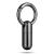 Tiny Keychain Pill Holder.TISUR Titanium Pill Case Waterproof Pill Fob for Travel Purse Pocket Mini Pill Organizer Black Small Pill Case