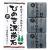Cleansing Soap Set of 3 with Charcoal and Hinoki Oil