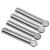 Angzhili Dental Ligature Ties for Orthodontic Treatment Gray Orthodontic Elastomeric O-Rings(1040pcs)