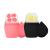 2Pack Face Ice Roller, Evmliy Food-Grade Silicone Ice Roller to Tone skin, Reusable Ice Roller for Face & Eye Puffiness Relief, Ice Roller Mold for Face and Neck, Facial Roller to Remove Fine Lines Puffiness Pores Anti Wrinkles (2Pack Pink and Black)