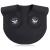 Noverlife Large Hair Cutting Collar, Silicone Weighted Hair Dye Collar, Silicone Haircut Neck Guard Shield, Rubber Neck Wrap, Barber Shop Hair Cutting Pad for Salon Hairdressing Hair Coloring - Black Black - Long
