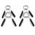Voarge dumbbell rod spring closure 4 pieces weight lever clamps for dumbbells dumbbell clips for dumbbells weight lifting dumbbell attachment fixture 30mm feather clip dumbbell