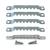 10 Pack - Large Sawtooth Hangers with Screws - Canvas Hanger - Sawtooth Hanger