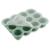 Storage of baby food made of silicone freezing baby food container with silicone lid BPA-free perfect for homemade baby food vegetables ice cubes fruit puree and breast milk green