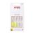 KISS Gel Fantasy Ready-to-Wear Press-On/Glue-On Gel Nails  Style  In Your Eyes   Long Length Gel Nail Kit with 24 Mega Adhesive Tabs  Pink Gel Glue  Manicure Stick  Mini File  and 28 Fake Nails