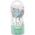 Beaba - ergonomic first bestlay - 6 spoons & 4 forks - short rounded handle - baby -friendly suitable for right -hand and left -handed people - gray/blue/pink