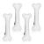 WLLHYF 4 Pieces Bone Hair Clip Skull Skeleton HairPins Side Hair Clip Cosplay Costume Decorative Hair Pins Clips Accessories Barettes for Women Girls 4PCS