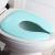 Folding Travel Potty Seat for Boys and Girls, Fits Round & Oval Toilets, Non-Slip Suction Cups, Includes Free Travel Bag - Jool Baby Aqua