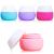 Travel Containers for Toiletries Gemice Silicone Cream Jars TSA Approved Travel Size Containers Leak-proof Travel Accessories with Lid for Cosmetic Makeup Face Body Hand Cream (4 Pieces) Pink