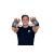 Bear KompleX 2 and 3 Hole Carbon Hand Grips for at-Home Workouts Like Pull-ups, Weightlifting, WODs with Wrist Straps, Comfort and Support, Hand Protection from Rips and Blisters for Men and Women Medium 3-Hole