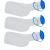 Medi-Inn urine bottle PP for men milky | 1 litre capacity | autoclavable | 3 pieces 3 pieces (1 pack)