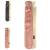 RAM extra long hot water bottle with synthetic fur cozy cover extra long hot water bottle with a cover made of super soft cover 72 cm pink