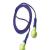 E-A-R by 3M 10080529180015 3M 318-1001 E-A-R Push-Ins Disposable Corded Earplugs OSFA Blue One Size Fits All (Pack of 100)