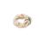 Farm Food Rawhide Dental Braided Donut - Small ( 13 cm)