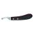 F.DICK hoof knife Champion-Curved (Curved right-short-narrow handle laminated wood carbon steel blade: 65 mm) 62462100