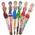 Tvoip 6Pcs Professional Girl Eyebrow Tweezer Stainless Steel Slanted Eyebrow Tweezers Eyebrows Hair Remover Tools Cosmetics Beauty ( random color)