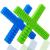 Sensory Chew Stick Toys for Kids Boys & Girls Designed for Autism Teething Chewing ADHD SPD Oral Motor Needs Silicone Teether Toys (2 Pack)