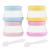 Opret 4 Pcs Silicone Travel Cosmetic Containers 20ml Leak Proof Travel Jars TSA Approved BPA Free Cream Pots for Lotions Makeup and Toiletries