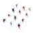 ANCLLO 12pcs Top Rating Dry/Nymphs/Streamers Fly Fishing Flies Trout Fly Assortment
