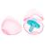 LANEYLI Pacifier Case Pacifier Holder Case Pacifier Clip Binky Holder Case Pacifier Box Pacifier Accessories 2 Pack Pink 2 Count (Pack of 1) Pink
