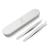Fnyes eyelash tweezers for eyelash extensions 2 pieces straight and curved pointed eyelashes tweezers. Professional set for 3D 5D Individual mink eyelash extensions