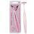 Soft Silicone Tongue Brush Cleans the Surface of the Tongue Oral Cleaning Brushes (Pink) Rose