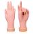 2 Pack Practice Nail Art Trainer Training Hand Tool Flexible Bendable Movable Fake Mannequin Right Hands Manicure Tool