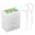 Dental floss dental 200 pieces of dental floss stick with toothpick holder tooth wire/dental care interdental flossers with y-shaped design overdraft facility tooth-cobilic) sticks