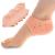 Heel Cups for Heel Pain  Sumiwish 6 PCS Thick Heel Support for Plantar Fasciitis  Silicone Heel Protector Pads  Heel Cushion for Bone Spur and Heel Spur Pain Relief  Cracked Heels Clear
