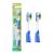 GUM Playbrush KIDS 3+ Original brush heads 2-pack EXTRA SOFT Blue