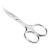 Bencco nail scissors made of stainless steel nail shaver with curved blade suitable for eyebrows beards false eyelashes and skin peeling