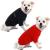 Hualisiji dog sweater fleece dog sweater large dogs sweatshirt warm and light with a soft texture easy to wear and light colors (s red+navy blue) S 2PCs red+navy blue