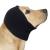 Comfort Soothing ear protection officers for dogs noise protection for dogs dog head combined for earmematomas dog winter hat ear protection for cats and dogs ear care l (black) iron