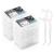 400 pieces of dental floss of sort of sail disposable dental floss tooth floss toothpick tooth cleaning to remove plaque and dining food tooth cleaner sticks