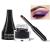 Go Ho Purple Eyeliner Gel Pot Matte Cream Eyeliner Makeup Smooth High Pigmented Matte Eye Makeup Gel with Brush Gel Eye Liner Pot for Women 210 Purple 210 Purple