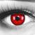 Meralens 1 pair of colored red black crazy fun metatron year contact lenses.Top quality for Halloween Carnival and Carnival with free contact lens containers without strength 12 month lenses in red 0.0 diopters 8.6 millimeters 14.00 millimeters 2.0