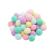 100pcs 1 inch Mix Colorful Craft Pom Poms Balls for Hobby Supplies and DIY Creative Crafts  Party Decorations