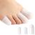 Bukihome 16 PCS Toe Protectors, Silicone Toe Caps Toe Sleeve Protectors, Prevent Pain Relief for Corns, Blisters and Ingrown Toenails (4PCS Large Size + 8PCS Medium Size + 4 Small Size)[Upgrade]
