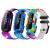 3 Pack Floral Ace 3 Bands Compatible with Fitbit Ace 3 Straps for Kids Girls Boys- Colorful Skin-Friendly Waterproof Ace 3 Bands for Girls Watch Band Wrist Strap Bracelet Accessories For Kid Children 3 Pcs-Pattern A