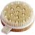 CSM Body Brush For Beautiful Skin - Solid Wood Frame & Boar Hair Exfoliating Brush To Exfoliate & Soften Skin Improve Circulation Stop Ingrown Hairs Reduce Acne and Cellulite