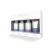 THEORIE PURE Collection Travel Set- Hypoallergenic- Shampoo, Conditioner, Body Wash & Face and Body Scrub- Fragrance and Cruelty Free. Vegan, No Sulfate, Paraben, Phthalate or Synthetic Dyes- Clean Beauty for Hair & Body