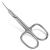 CGBE Cuticle Scissors with Curved Tip Stainless Steel Cuticle Scissors Extra Fine Super Sharp Small Pointed Beauty Cuticle Cutter for Trimming Cuticles Eyebrows Eyelashes and Dry Skin Square Handle 1pc