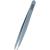Rubi's tweezers light blue - weird fine and pointed - plucking the eyebrows - sloping tips for hair removal - professional tweezers