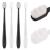 Metagio 4 pieces soft micro nano manual toothbrush extra soft bristle toothbrush with 20 000 bristles soft micro nano manual toothbrush for fragile gum adults