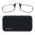 Thinoptics Reading glasses with universal compactui - compact foldable reading glasses with flex -fit technology - 1.00 1.50 2.00 2.50 diopters - visual aid optics glasses reading aid for women men black 2.5 x