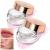 NewBang 2pcs Color Changing Blusher for Cheek Moisturizing Blush Rouge Multi-use Cream for Cheek & Lip Cream Liquid Blush Waterproof Blush Gel for Cheeks & Lips Glossy Shiny Finish Blush Makeup 0.50 Ounce (Pack of 2)