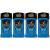 Degree Extreme Advanced Protection Antiperspirant Deodorant Stick 2.7 oz (Pack of 4)